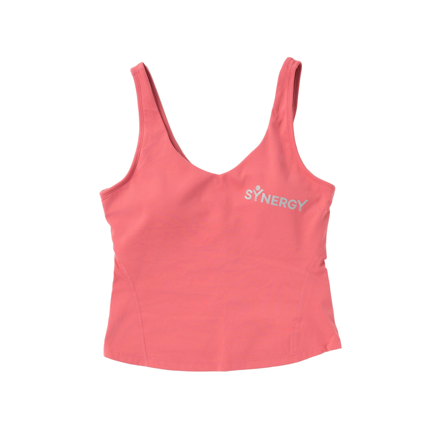 Women's V Neck Padded Tank Top