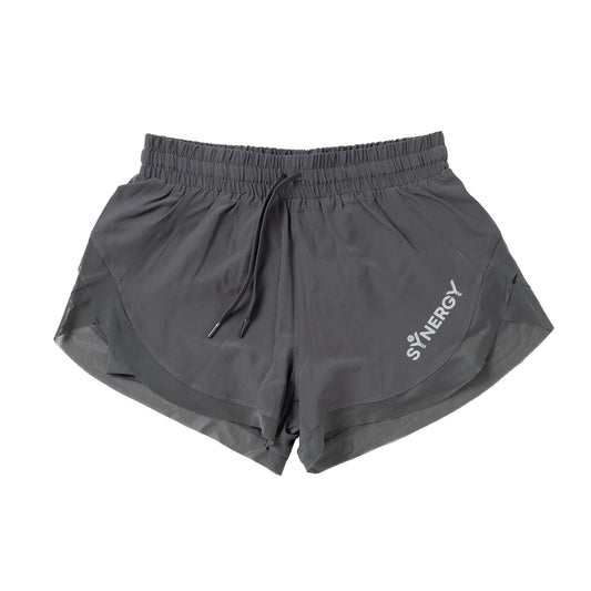 Women's Mid Rise Drawstring 2-in-1 Pickleball Shorts