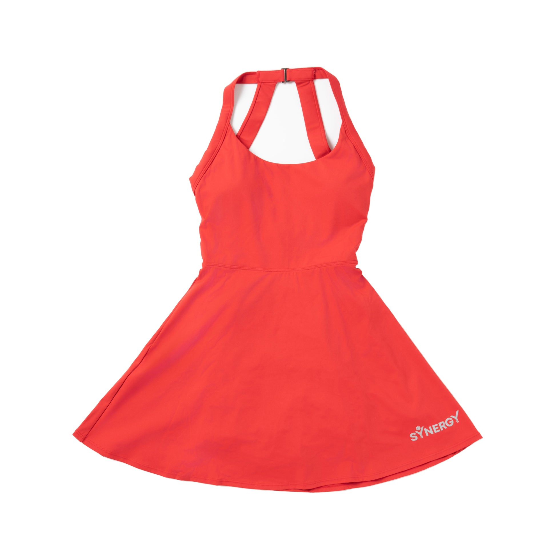 Synergy Pickleball Women's Backless Twisted Active Dress Black / Medium Synergy Pickleball Women's Backless Twisted Active Dress Black / Medium