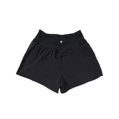 Women's High Waisted Crossover 2-in-1 Pickleball Shorts with Side Pocket