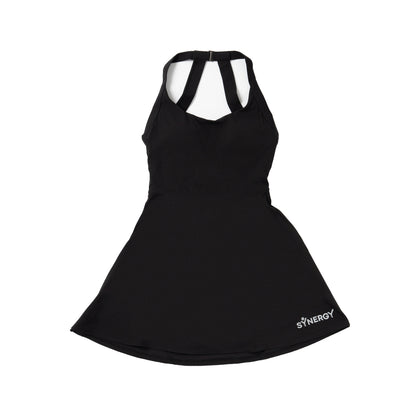 active backless dress Embroidery Backless Active Dress Belle White / 2XL